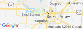 Sand Springs map